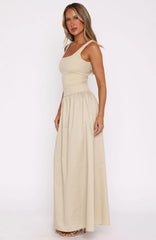 Summer Delight Maxi Dress Stone